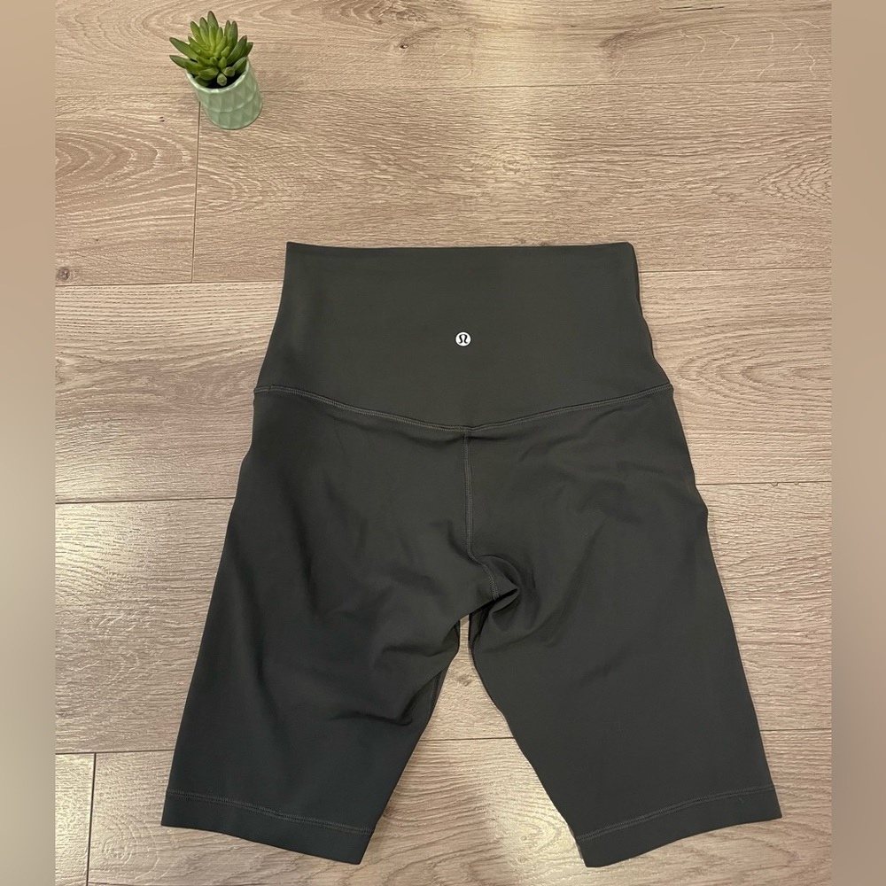Womens grey Lululemon shorts